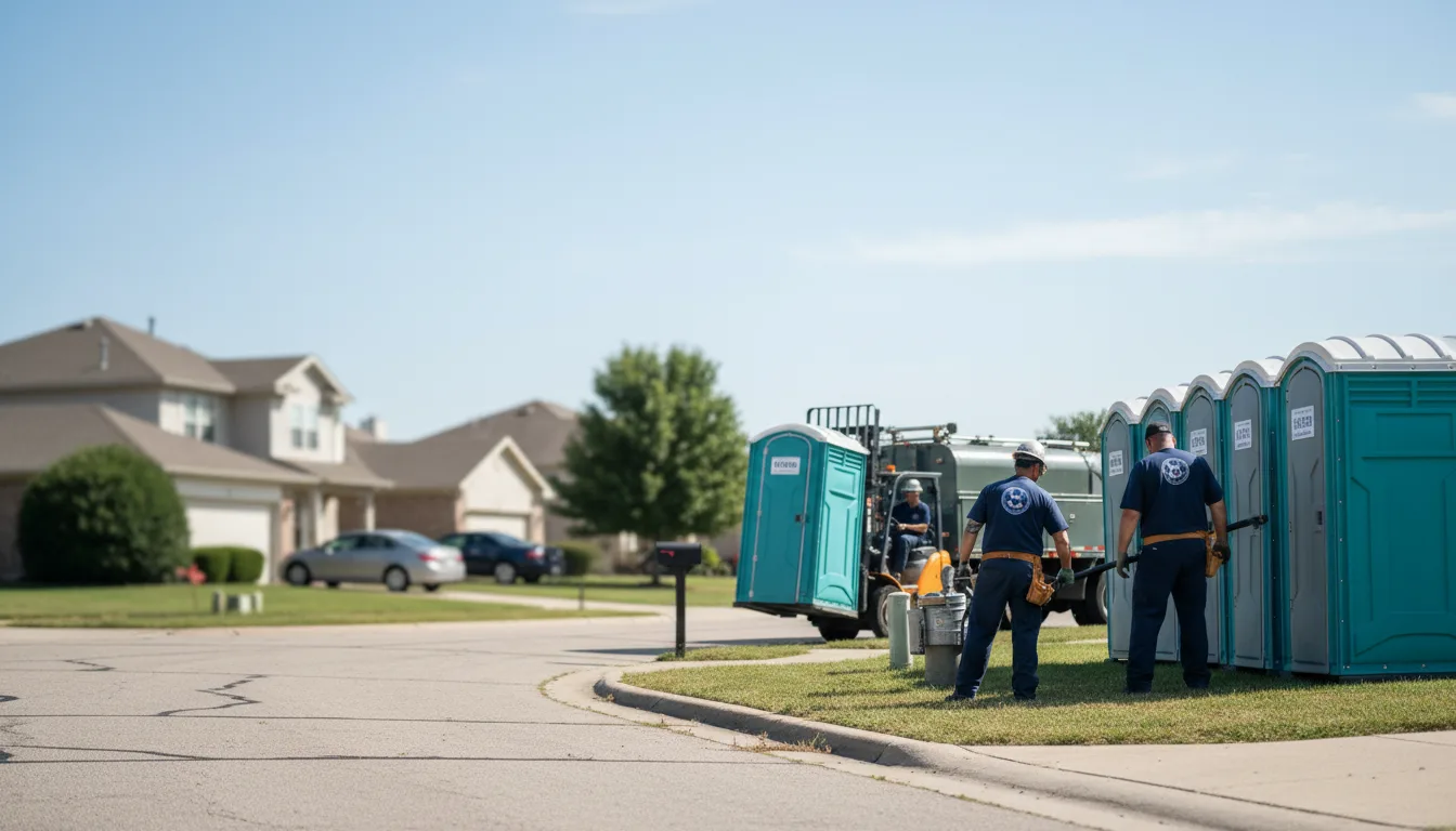 Porta Potty Rental in Richardson, TX near me